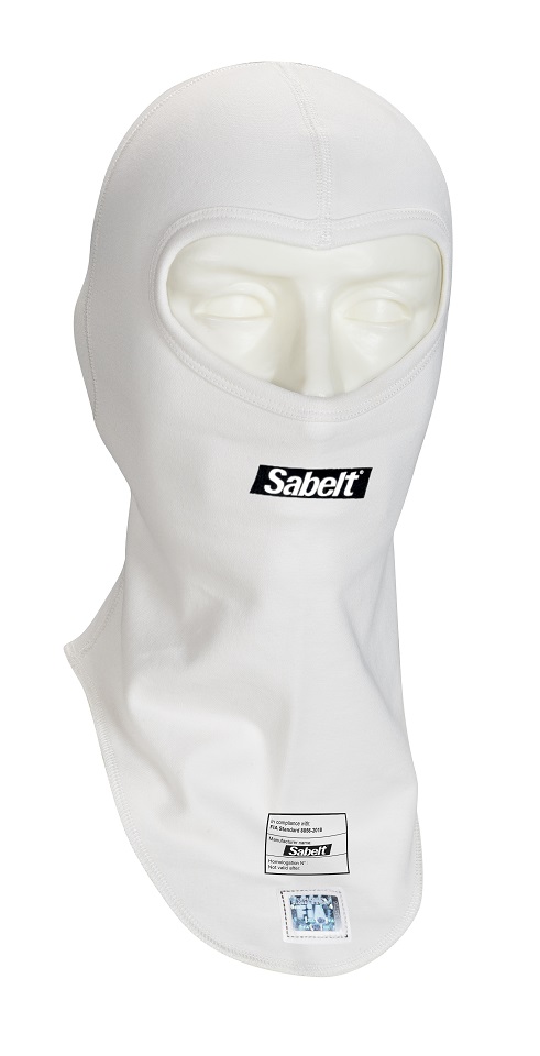 UI200 Sabelt balaclava - FIA 8850-2018 (White)