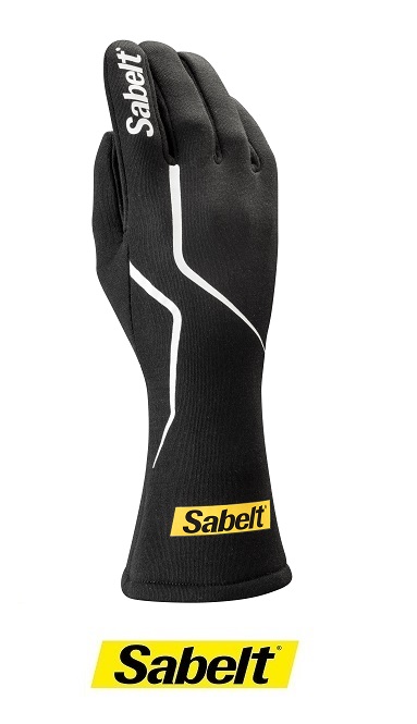 TG2.1 Sabelt Gloves - Black - FIA 8856-2018