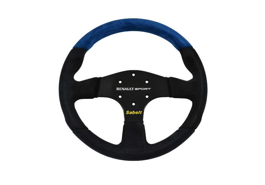Stuurwiel Ø 330 mm - vlak - 3 spaaks - Sabelt Renault Sport