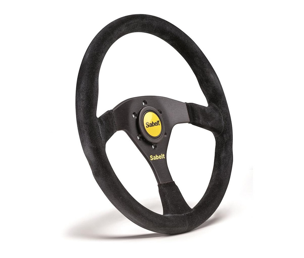 Volante Ø 350 mm - plano - 3 brazos - Sabelt   SW-635
