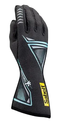 Guantes Sabelt TG11 - Negro - FIA 8856-2018