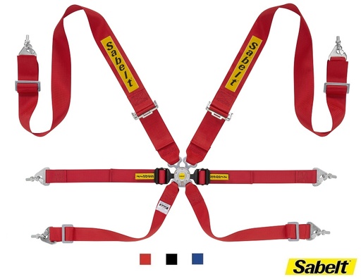 Harnais Sabelt Acier 3"/2" - CCS632S Down - FIA 8853-2016