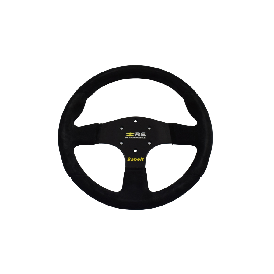 Volante Ø 330 mm - plano - 3 brazos - Sabelt R.S. Performance