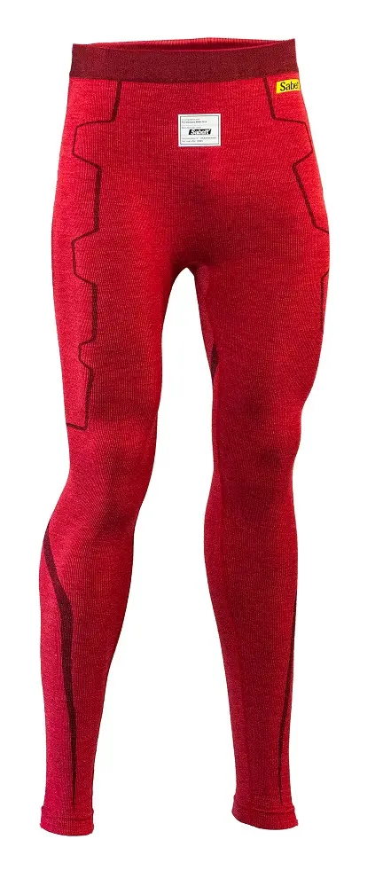 UI601 Sabelt Regular fit broek underwear - FIA8856-2018 (Rood)