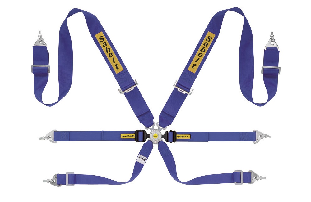 Harnais Sabelt Acier 3"/2" - CCS632S Down - FIA 8853-2016