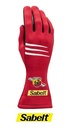 Abarth Sabelt Gloves - Red - FIA 8856-2018