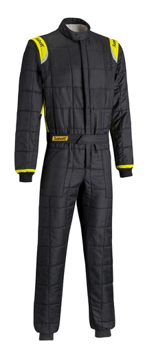 Sabelt suit TS2 Challenge - Black / yellow - FIA 8856-2018
