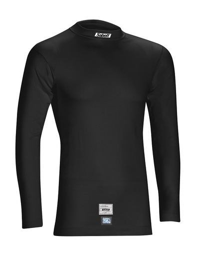Camiseta stretch fit ignifuga Sabelt UI200 - FIA8856-2018 (Negro)