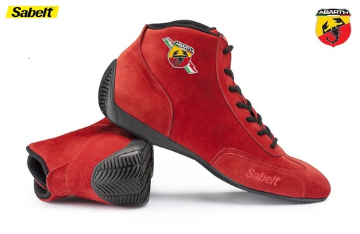 Botines Abarth Sabelt TB02 - Rojo